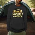 I Have No Shelf Control Book Lover Humor Men Hoodie