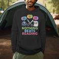 Nothing Beats Reading Rock Paper Scissors Game Book Lover Men Hoodie Nothing Beats Reading Rock Paper Scissors Game Book Lover Men Hoodie
