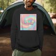 Olivia Comic Book Style Men Hoodie