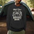 Oops I Got Bought Book Reading Cat Bibliophile Reader Men Hoodie Oops I Got Bought Book Reading Cat Bibliophile Reader Men Hoodie