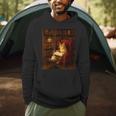 Orange Cat Book Lovers Cozy Bookish Librarian Men Hoodie Orange Cat Book Lovers Cozy Bookish Librarian Men Hoodie