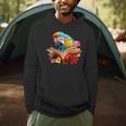 Parrot Reading Book Men Hoodie Parrot Reading Book Men Hoodie