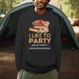 I Like To Party & By Party I Mean Read Books Reading Book Men Hoodie I Like To Party & By Party I Mean Read Books Reading Book Men Hoodie