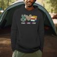 Peace Love Read Book Lover Reading Bookworm Reader Men Hoodie Peace Love Read Book Lover Reading Bookworm Reader Men Hoodie