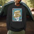 Please CHEW Quieter Comic Book Pop Art Misophonia Men Hoodie