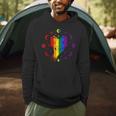 Rainbow Book With Stars And Moon Phases Gay Pride LGBT Men Hoodie Rainbow Book With Stars And Moon Phases Gay Pride LGBT Men Hoodie