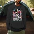 Read Banned Books Gain Forbidden Knowledge Book Enthusiasts Men Hoodie
