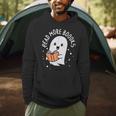 Read More Books Cute Ghost Halloween Teacher Men Hoodie