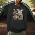 I Read Books I Drink Coffee And I Know Things Men Hoodie