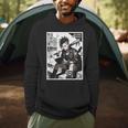 Read Books Fight Fascists Punk Girl Men Hoodie