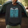 I Read History And Know Things Cute Book Lovers Men Hoodie I Read History And Know Things Cute Book Lovers Men Hoodie