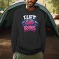 Reader Workout Lift More Books Reading Lover Humor Men Hoodie Reader Workout Lift More Books Reading Lover Humor Men Hoodie