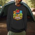Reading Crew Teacher Literacy Classroom Book Men Hoodie