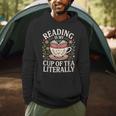 Reading Is My Cup Of Tea Book Lover Tea Drinker Men Hoodie Reading Is My Cup Of Tea Book Lover Tea Drinker Men Hoodie