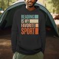 Reading Is My Favorite Sport Reader Book Worm Men Hoodie