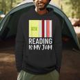 Reading Is My Jam Quote Teachers And Books Lovers For Men Women Kids Men Hoodie Reading Is My Jam Quote Teachers And Books Lovers For Men Women Kids Men Hoodie