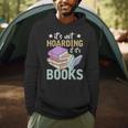 Reading Nerd Its Not Hoarding If Its Books Hoarding Men Hoodie