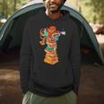 Reading Octopus Tea Coffee Book Lover Bookworm Reader Men Hoodie