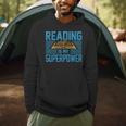 Reading Is My Superpower Read Books Lover Womens Mens Men Hoodie