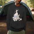 Retro Book SLP Goose On The Loose Speech Language Pathology Men Hoodie Retro Book SLP Goose On The Loose Speech Language Pathology Men Hoodie