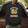 Return Your Books School Librarian Men Hoodie