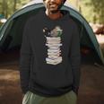 Robin Owl Bird Birds With Books Birdlover Animal Men Hoodie
