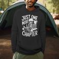 Skeleton Reading Book Halloween Just One More Chapter Men Hoodie Skeleton Reading Book Halloween Just One More Chapter Men Hoodie