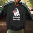 Sorry Im Boooked Reading Ghost Book Meme Men Hoodie Sorry Im Boooked Reading Ghost Book Meme Men Hoodie