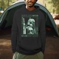 Star Wars The Book Of Boba Fett Outlaw Box Up Men Hoodie