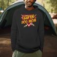 Super Dog Mom Superhero Dog Lover Comic Book Style Men Hoodie Super Dog Mom Superhero Dog Lover Comic Book Style Men Hoodie
