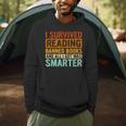 I Survived Reading Banned Books Bookaholic Book Lovers Men Hoodie