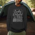 Tea Drinker Easily Distracted By Tea And Books Men Hoodie