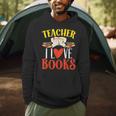 Teacher Survival Kit Items i Love Books Teaching For Men Women Men Hoodie