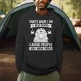 That's What I Do Read Books I Avoid People And I Know Things Men Hoodie
