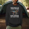 That's What I Do I Read Books And Ride Horses & Know Things Men Hoodie