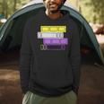 Threadless Grey Sky Chai Nonbinary Pride Book Stack Graphic Men Hoodie