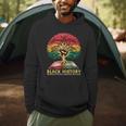 History Inspiring Future Fist Tree Book Roots Men Hoodie History Inspiring Future Fist Tree Book Roots Men Hoodie