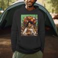 History Month Black Afro Girl Women Book Lovers Floral Men Hoodie History Month Black Afro Girl Women Book Lovers Floral Men Hoodie