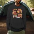 Turkey Reading Books Fall Thanksgiving Teacher Librarian Men Hoodie Turkey Reading Books Fall Thanksgiving Teacher Librarian Men Hoodie