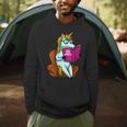 Unicorn Librarian For A Teacher Reading Book In School Men Hoodie Unicorn Librarian For A Teacher Reading Book In School Men Hoodie