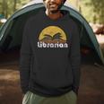 Vintage Reading Book Librarian Retro Sunset Men Hoodie Vintage Reading Book Librarian Retro Sunset Men Hoodie