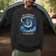Vintage In A World Of Bookworms Be A Book Dragon Men Hoodie
