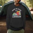 When In Doubt Ask Librarian Books Reading Librarian Men Hoodie