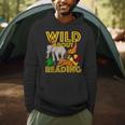 Wild About Reading Back To School Teacher Books Read Men Hoodie Wild About Reading Back To School Teacher Books Read Men Hoodie