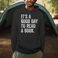 Women's It's A Good Day To Read A Book Men Hoodie