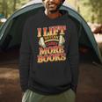 Women's Lift So I Can Carry More Books Reading Lovers Workout Men Hoodie Women's Lift So I Can Carry More Books Reading Lovers Workout Men Hoodie