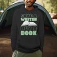 Writing Book Novel Writer & Published Author Save A Writer Men Hoodie