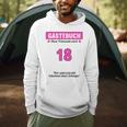 18th Birthday Guest Book Party 18 Years Men Hoodie