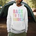 BACK TO THE BOOKS Happy First Day School Future Grads Premium Tri-Blend Men Hoodie