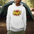 BANG Pop Art Comic Book Speech Bubbles Street Graffiti Art Men Hoodie